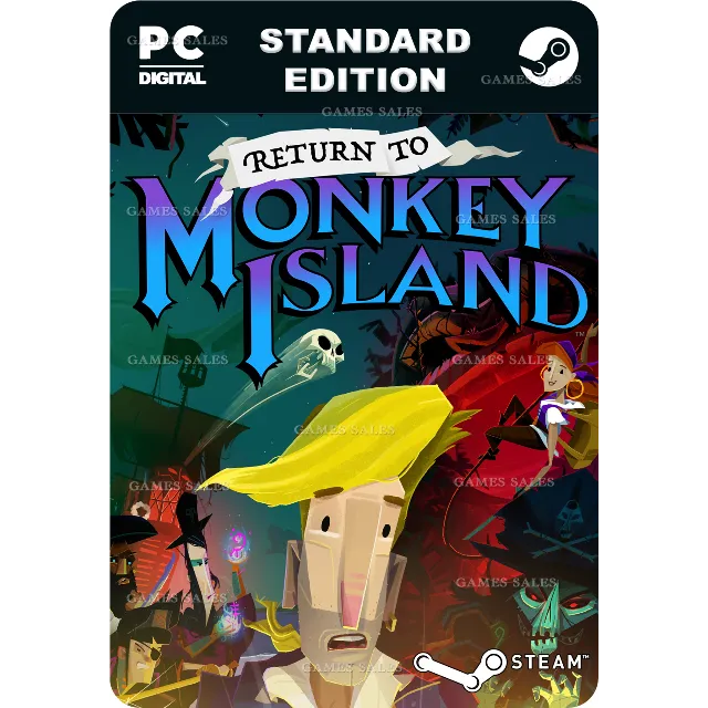 ✅💙RETURN TO MONKEY ISLAND💙STEAM GIFT🤖АВТОДОСТАВКА🤖
