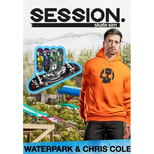 DLC Session: Skate Sim Waterpark &amp; Chris Cole КЛЮЧ🔑