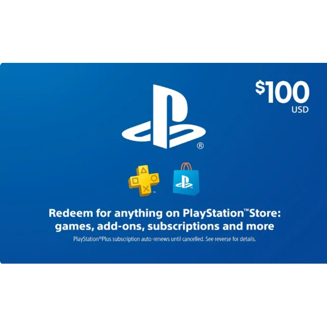 Пополнение PlayStation US 25-50-75-100 USD 🇺🇸
