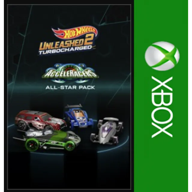 ⭐HOT WHEELS UNLEASHED 2 AcceleRacers All-Star Pack⭐XBOX