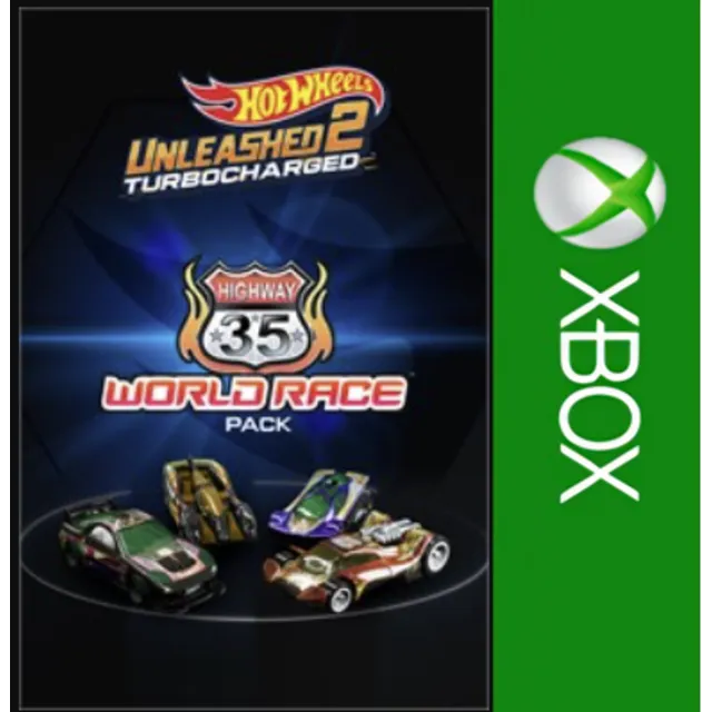 ⭐HOT WHEELS UNLEASHED 2 Highway 35 World Race Pack⭐XBOX