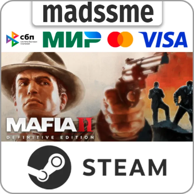 Mafia II: Definitive Edition * RU/KZ/СНГ/TR/AR * STEAM