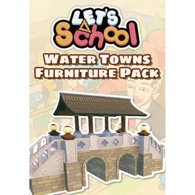 DLC Let's School - Water Towns Furniture Pack КЛЮЧ🔑