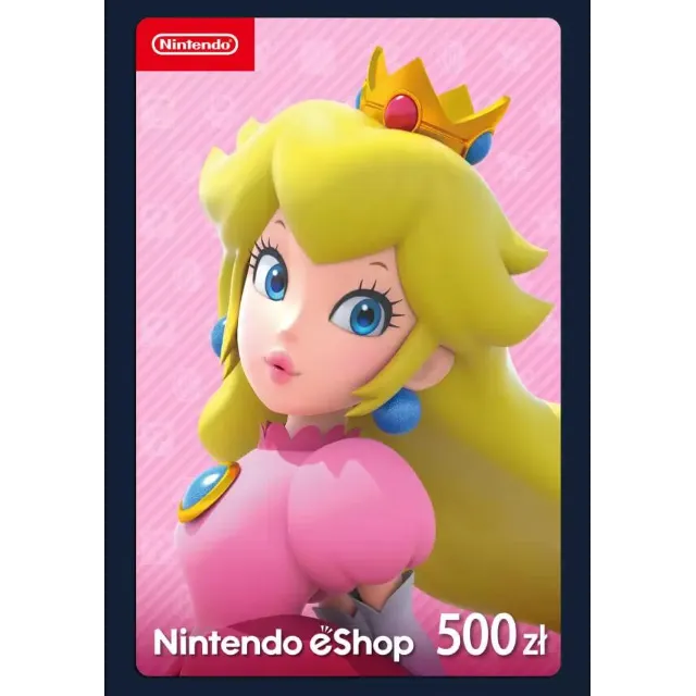 Nintendo eShop Card 500zl КЛЮЧ🔑 Nintendo Site Poland
