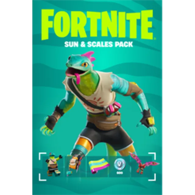 FORTNITE: Набор Опасная рептилия +600 VB XBOX КЛЮЧ✅🔑