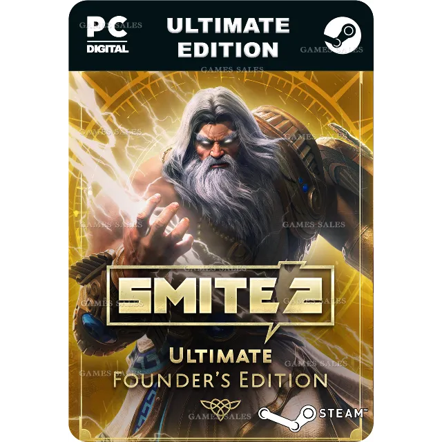 ✅💙SMITE 2 ULTIMATE FOUNDERS EDITION BUNDLE💙STEAM GIFT