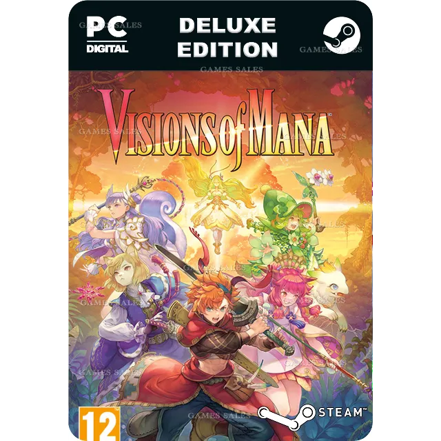 ✅💙VISIONS OF MANA DELUXE EDITION💙STEAM GIFT🤖
