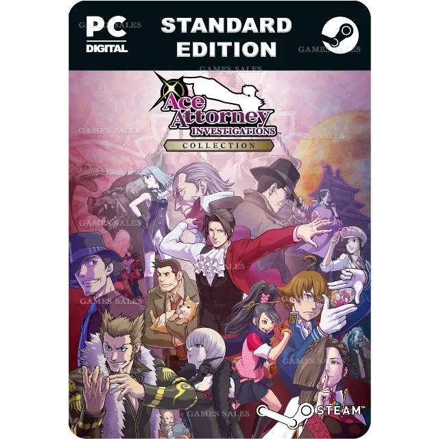 ✅💙ACE ATTORNEY INVESTIGATIONS COLLECTION💙STEAM GIFT🤖