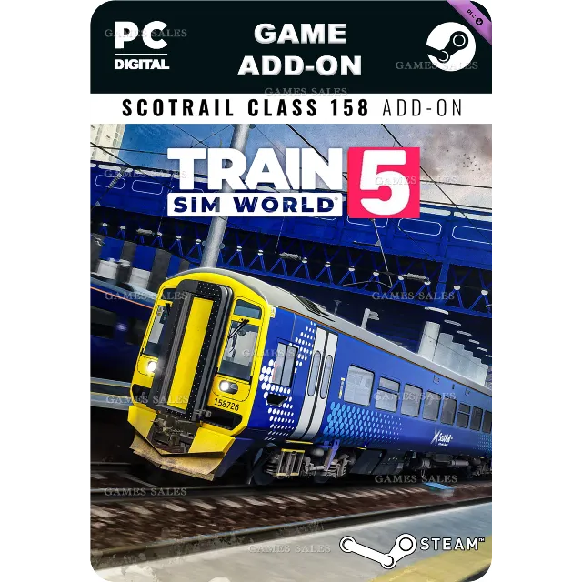 ✅💙TSW 5: SCOTRAIL BR CLASS 158 SPRINTER DMU ADD-ON💙