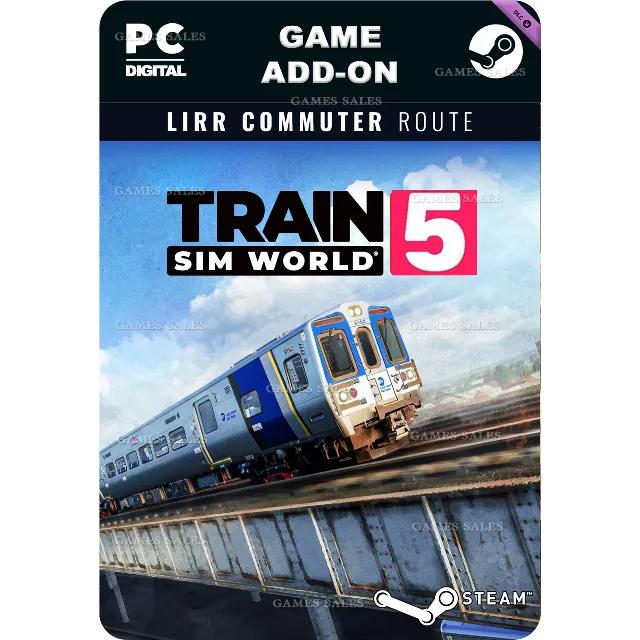 ✅💙TSW 5: LIRR COMMUTER: NEW YORK - LONG BEACH💙STEAM
