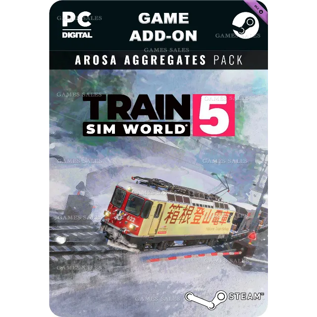 ✅💙TRAIN SIM WORLD® 5: RHB AROSA AGGREGATES PACK💙STEAM
