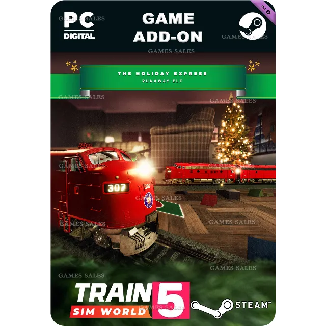 ✅💙TRAIN SIM WORLD 5: THE HOLIDAY EXPRESS - RUNAWAY ELF