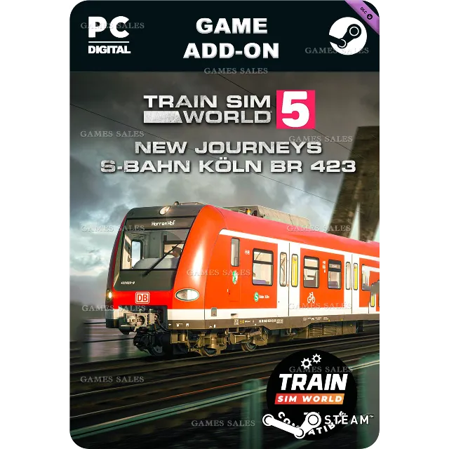 ✅💙TRAIN SIM WORLD 5: NEW JOURNEYS - S-BAHN KÖLN BR 423