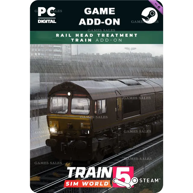 ✅💙TRAIN SIM WORLD® 5: RAIL HEAD TREATMENT TRAIN ADD-ON