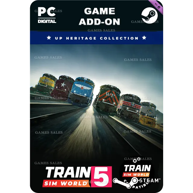 ✅💙TSW 5: UNION PACIFIC HERITAGE LIVERY COLLECTION💙