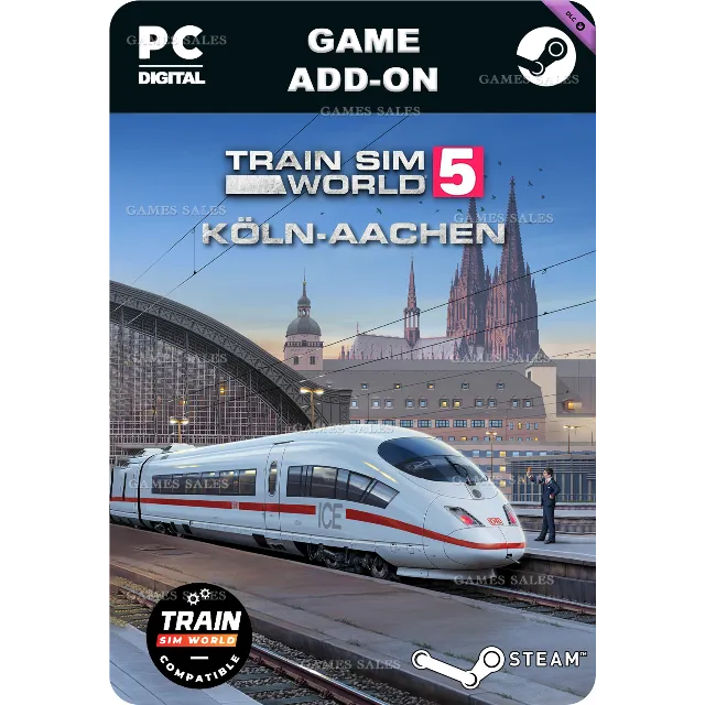 ✅💙TSW 5: SCHNELLFAHRSTRECKE KOLN-AACHEN ROUTE ADD-ON