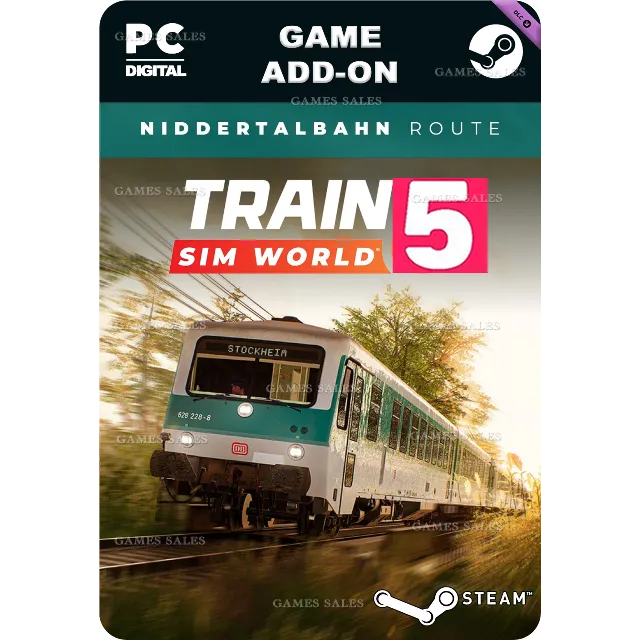 ✅💙TSW 5: NIDDERTALBAHN: BAD VILBEL - STOCKHEIM ROUTE💙