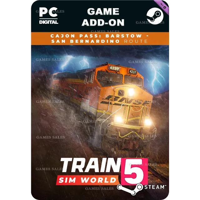 ✅💙TSW 5: CAJON PASS: BARSTOW - SAN BERNARDINO ROUTE💙