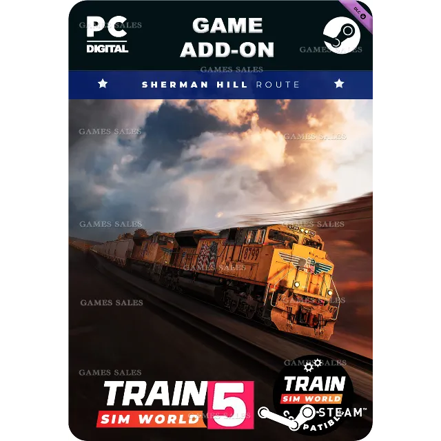 ✅💙TSW 5: SHERMAN HILL: CHEYENNE - LARAMIE ROUTE ADD-ON