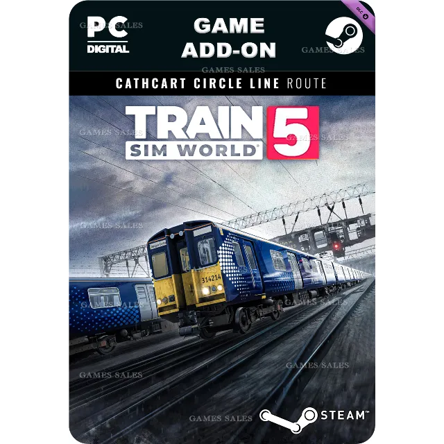 ✅💙TSW 5: CATHCART CIRCLE LINE: GLASGOW - NEILSTON