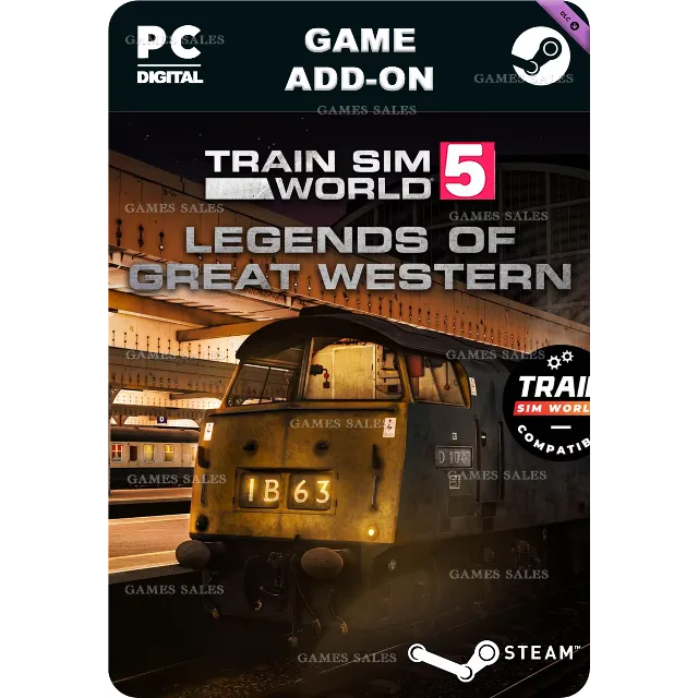 ✅💙TSW 5: DIESEL LEGENDS OF THE GREAT WESTERN ADD-ON💙