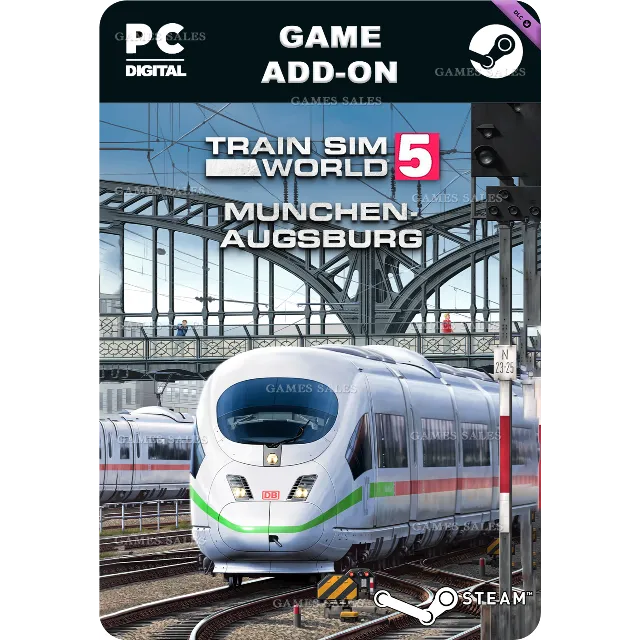 ✅💙TSW 5: HAUPTSTRECKE MUNCHEN - AUGSBURG ROUTE ADD-ON
