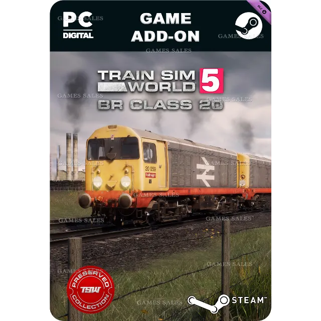 ✅💙TRAIN SIM WORLD 5: BR CLASS 20 'CHOPPER' LOCO ADD-ON