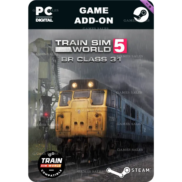 ✅💙TRAIN SIM WORLD® 5: BR CLASS 31 LOCO ADD-ON💙STEAM