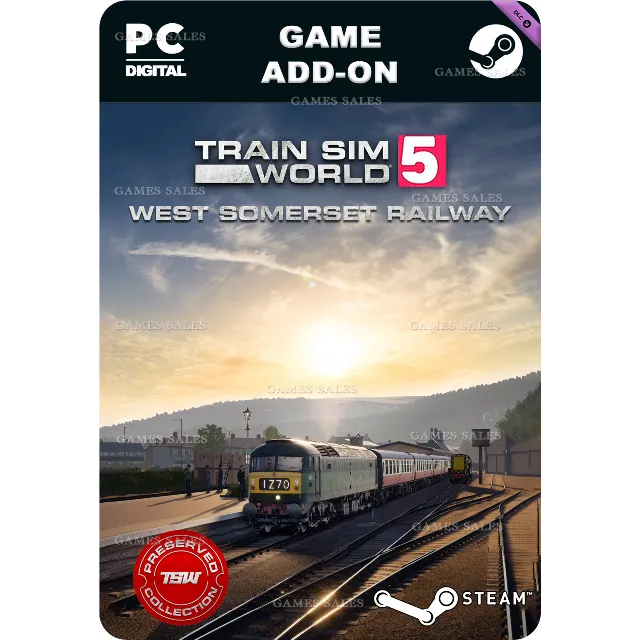 ✅💙TRAIN SIM WORLD® 5: WEST SOMERSET RAILWAY ROUTE ADD