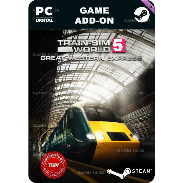 ✅💙TRAIN SIM WORLD® 5: GREAT WESTERN EXPRESS ROUTE ADD