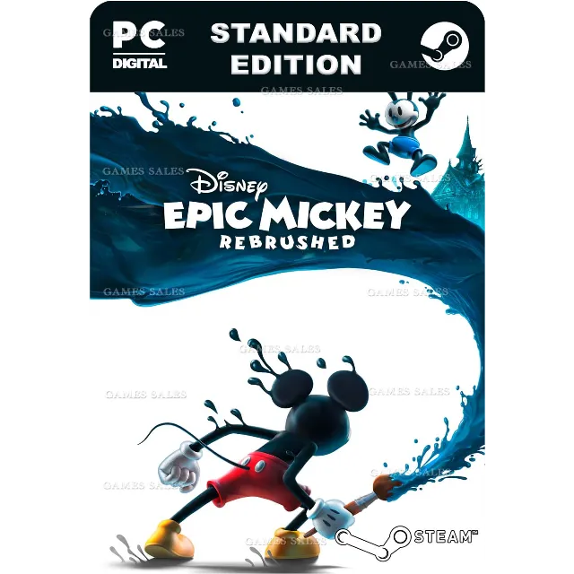 ✅💙DISNEY EPIC MICKEY: REBRUSHED💙STEAM GIFT🤖АВТО