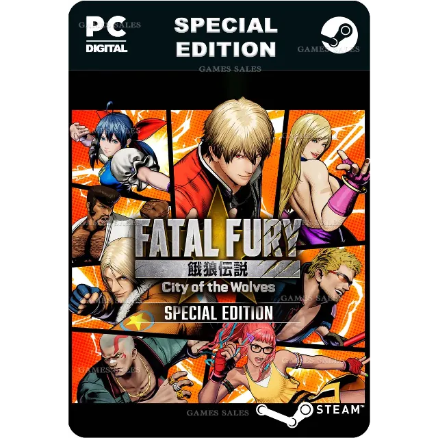 ✅💙FATAL FURY: CITY OF THE WOLVES SPECIAL EDITION✅STEAM