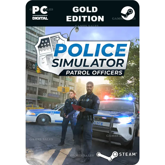 ✅💙POLICE SIMULATOR: PATROL OFFICERS: GOLD EDITION💙