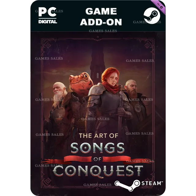 ✅💙SONGS OF CONQUEST - DIGITAL ARTBOOK💙STEAM GIFT🤖