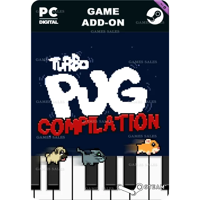 ✅💙TURBO PUG SOUNDTRACK💙STEAM GIFT🤖АВТОДОСТАВКА🤖