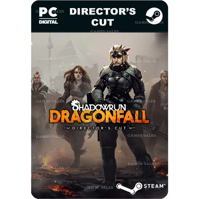 ✅💙SHADOWRUN: DRAGONFALL - DIRECTOR'S CUT💙STEAM GIFT🤖