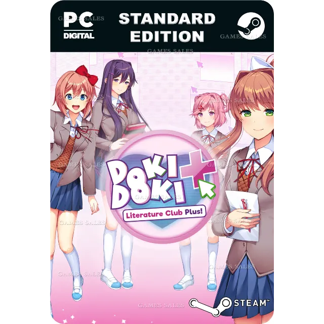 ✅💙DOKI DOKI LITERATURE CLUB PLUS!💙STEAM GIFT🤖АВТО