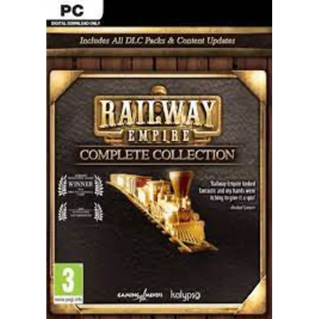 Railway Empire COMPLETE 9DLC ключ Весь мир RU/CIS РФ