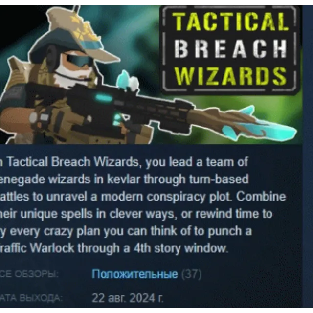 Tactical Breach Wizards: Special Edition 💎 АВТОДОСТАВКА STEAM GLOBAL МГНОВЕННО ЛИЦЕН