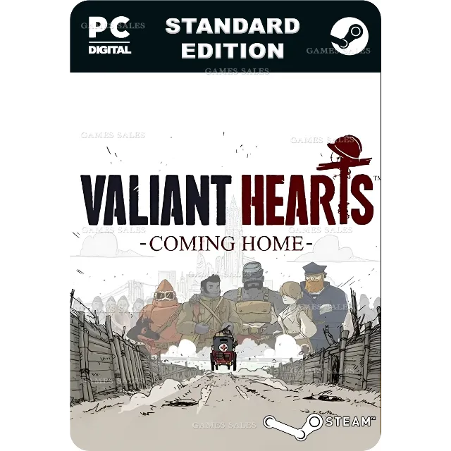 ✅💙VALIANT HEARTS: COMING HOME💙STEAM GIFT🤖АВТО