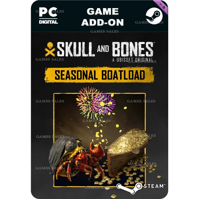 ✅💙SKULL AND BONES SEASONAL BOATLOAD BUNDLE 4💙STEAM