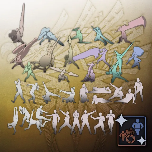 MHWI  Complete Gesture  Pose Pack