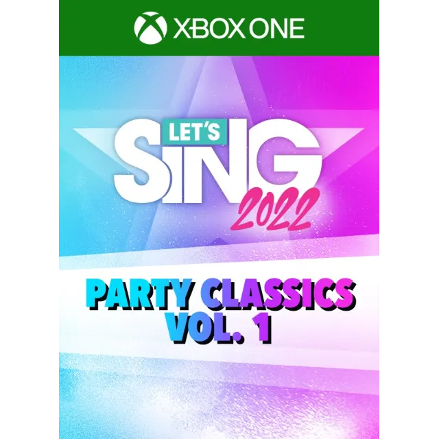 Lets Sing 2022 Party Classics Vol 1 Song Pack