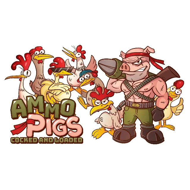 Ammo Pigs Cocked and Loaded