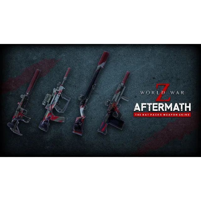 World War Z Aftermath  The Rat Packs Weapon Skins Bundl