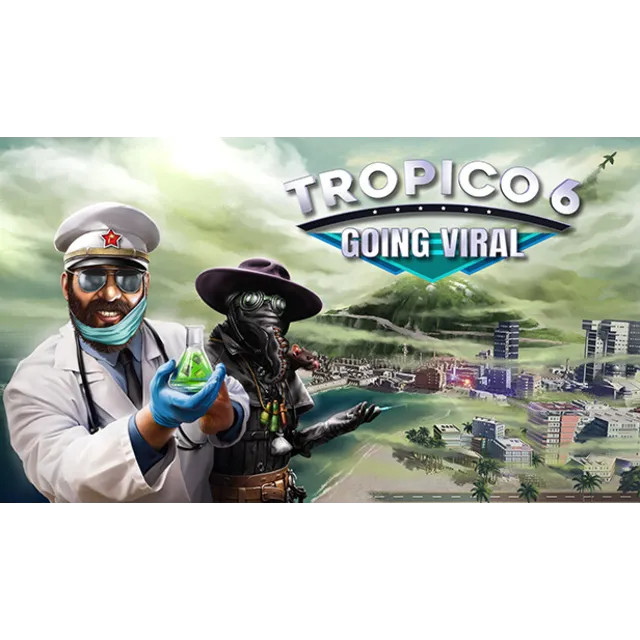 Tropico 6 - Going Viral DLC Steam ключ Весь Мир Global RU/CIS РФ Россия key код cтим