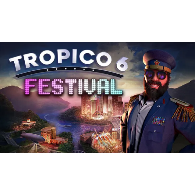 Tropico 6- Festival ключ Весь Мир РФ Россия стим RU/CIS