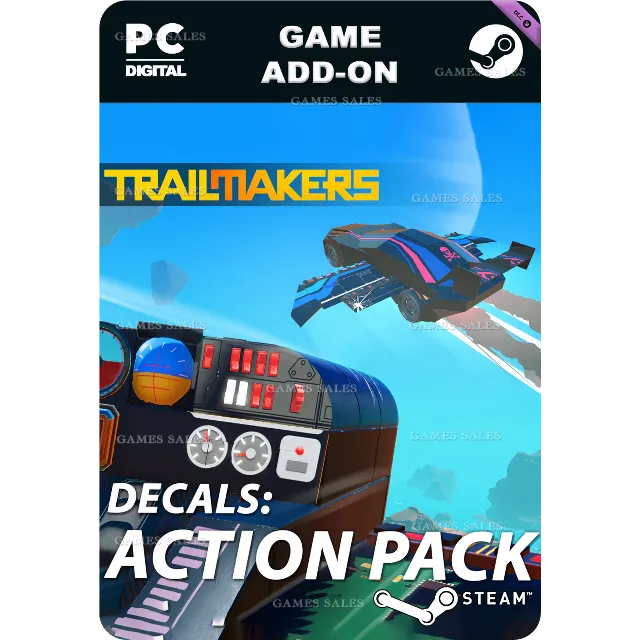 ✅💙TRAILMAKERS: DECALS ACTION PACK💙STEAM GIFT🤖АВТО