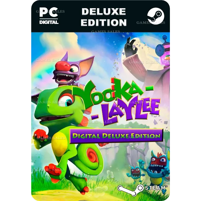 ✅💙YOOKA-LAYLEE DIGITAL DELUXE EDITION💙STEAM GIFT🤖