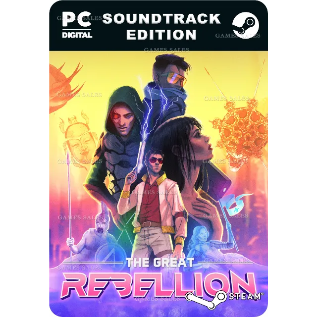 ✅💙THE GREAT REBELLION SOUNDTRACK EDITION💙STEAM GIFT🤖